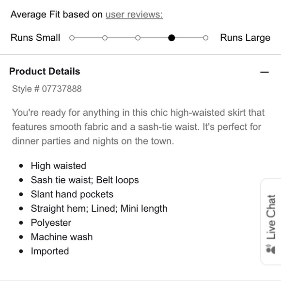 Striped High Waisted Sash Tie Mid-Thigh Skirt - Picture 5 of 5